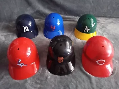 Vintage 1969 Laich Souvenir MLB Baseball Full Size Toy Batting Helmets • $29.99