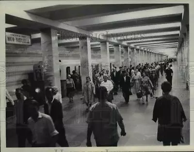 1964 Press Photo New Metro Line Stations In Moscow Subway In Russia. • $19.99