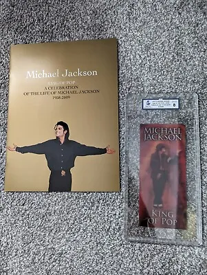 Michael Jackson This Is It GRADED Ticket & Programme 2009 - 100% AUTHENTIC  • £250