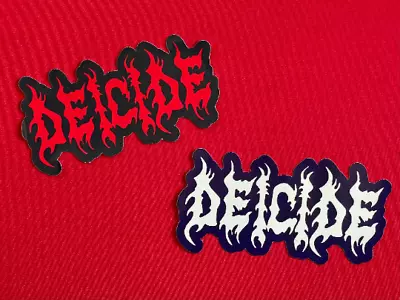 Deicide Die Cut Glossy Layered Vinyl Sticker Decal Band Death Heavy Metal Logo • $4