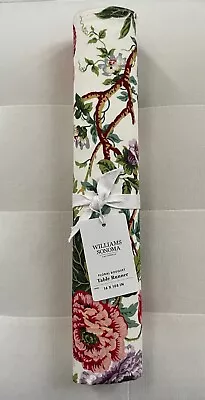 Williams Sonoma SPRING FLORAL Table Runner 16” X 108” NWT • $65