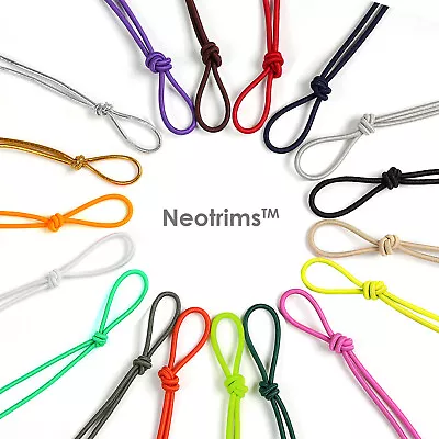 3mm Elastic Shock Cord For Face MaskBungee Rope SailingCrafts GarmentNeotrims • $5.45