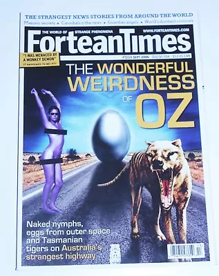 Fortean Times Magazine #213 Sept 2006 - Australia Weird Tasmanian Tiger UFO Egg • $12.99