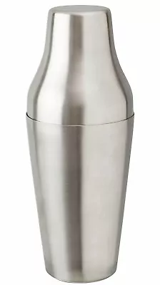 Cocktail Shaker French Style Mezclar Satin Stainless Steel  2 Piece 600ml • £12.95