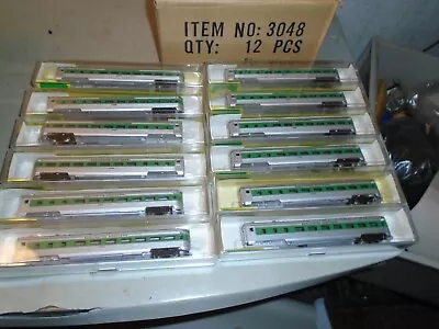 Model Power N Scale 12 Burlington Northern Observations All Missing Front Truck • $57