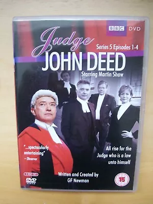 £6 • Buy Judge John Deed Dvd (series 5, Episodes 1-4), Signed By Creator/writer Gf Newman