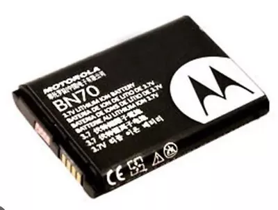 Motorola BN70 OEM Battery W845 Quantico V860 Barrage I856 Debut Karma Hint USED • $11.98