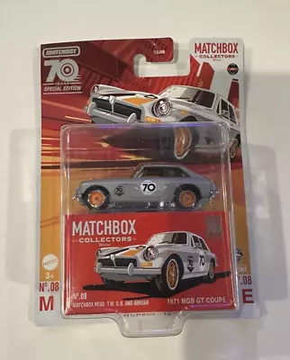 2022 Matchbox Collectors 1971 MGB GT COUPE #70 No. 8 Mattel Die Cast • $7.99