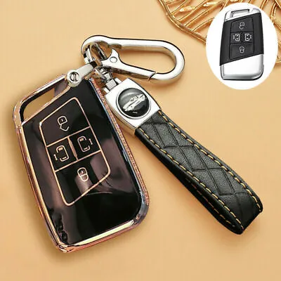 4 Buttons TPU Car Smart Key Fob Case Cover Holder For VW Atlas Jetta Taos Passat • $23.50