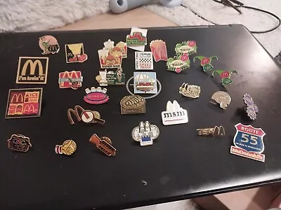 McDonalds Lapel Pins (Lot Of 30) • $40