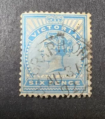 Victoria  1886-97   6d   Used  G4 • $0.19