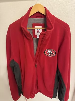 Vintage NFL San Francisco 49ers Zip Up Size Large • $40