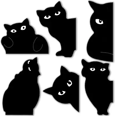 Magnetic Bookmarks 6 Pcs Cat Book Mark Assorted Cute Book Markers Clip Cat Magn • $13.99