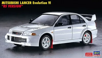 Hasegawa 1/24 Mitsubishi Lancer Evolution VI RS Version Plastic Model 20547 • $50.15