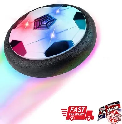 Hover Soccer Ball Kids Toys LED Light Air Power Soccer Football Ball Indoor Play • £6.99