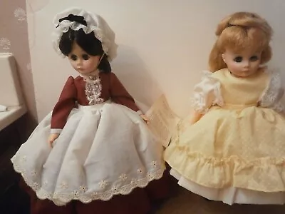 Vintage Madame Alexander Dolls Little Women 11  Amy & Marme 1324 1320 • $18