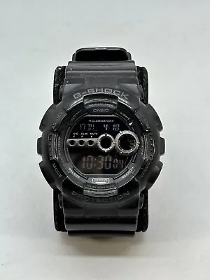 Casio G-Shock 3263 GD-100 ~ Black Multi-Functional Digital Sport Wristwatch • $39.90