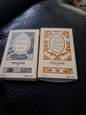 £9.99 • Buy Vintage Madame Rochas / Femme  Parfum De Toilette X 2 