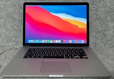 Apple MacBook Pro Mid 2014 15'' 256GB SSD Core I7-4770HQ 2.2GHz 16GB RAM Big Sur • $190