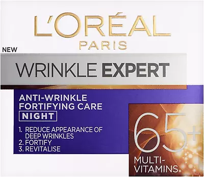 L'Oreal Wrinkle Expert Intensive Care Night 65+ 50 Ml • £7.46