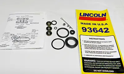 Snap On- Lincoln -2 Ton Floor Jack  Seal Kit -models- YA642 & 93642  Made In USA • $29.89