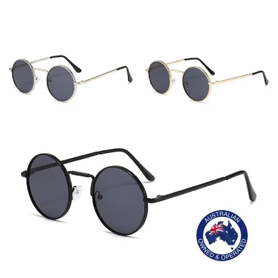 $9.95 • Buy Mens Women's Fashion Retro Vintage Fashion Small Round Sunglasses