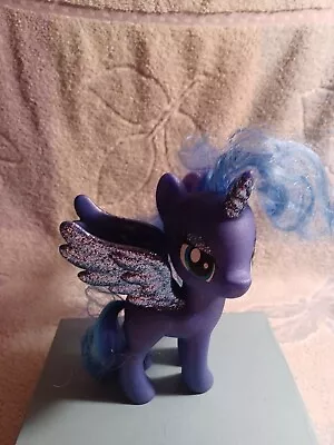 My Little Pony 2016 Sparkling Princess Luna 6.5” Figure MLP Glitter Wings & Horn • $12.99