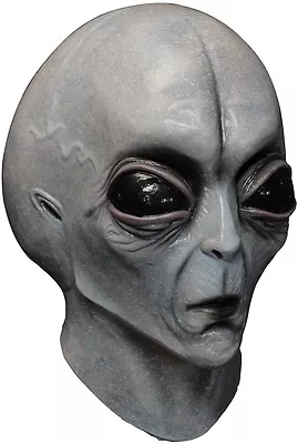 Area 51 Alien Latex Mask E.T. Halloween Adult Size Mask • $45.99