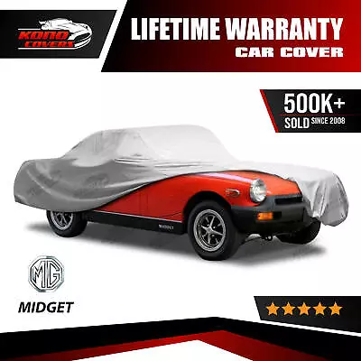 1960-1979 MG Midget 4 Layer Car Cover Fitted Water Proof Snow Rain Sun Dust • $50.95