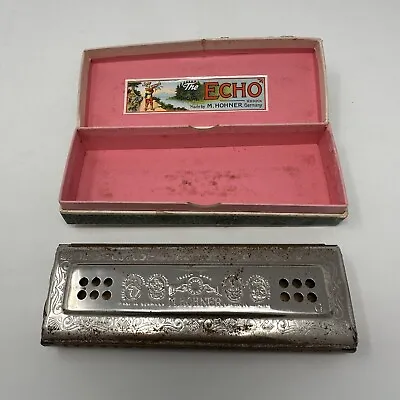The Echo Harp By M. Hohner Made In Germany 55/80 In The Keys Of C & G  In Box • $44