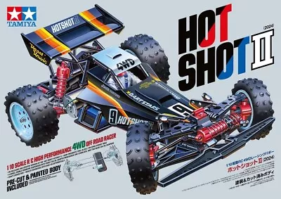 Tamiya 1/10 RC Hot Shot II (2024) • $369.99