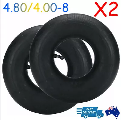 AU INNER TUBE 4.80/4.00-8 WHEEL TROLLEY INNERTUBE Bent VALVE Wheelbarrow Tyre 2X • $23.29