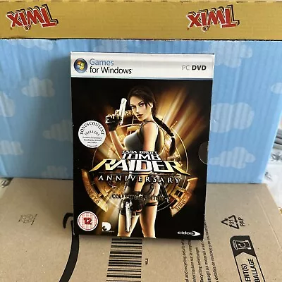 Lara Croft Tomb Raider ANNIVERSARY Collectors Edition PC DVD  - Includes Manual • £11.99