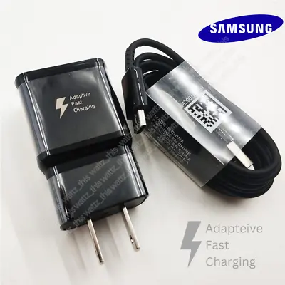 Adapter Fast Charger Type C With Phone Charging Cable For Samsung Galaxy Android • $8.71