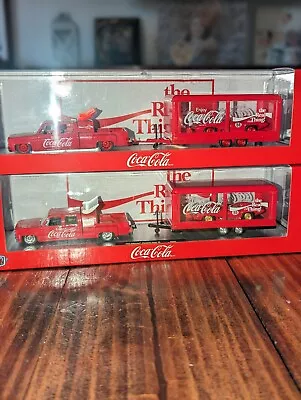 M2 Machines Chase 1973 Chevrolet Cheyenne Super 30 Hauler W/T Corvette (TWO SET) • $127.50