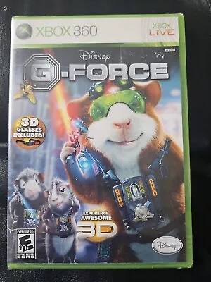 XBOX 360 Disney Interactive G-Force With 3D Glasses NEW SEALED Free Shipping • $19.79