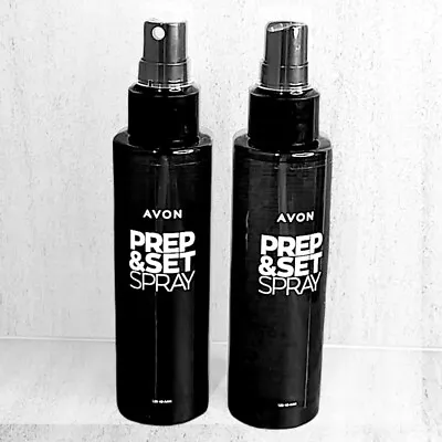 Avon  Set And Prep Spray 125ml - Helps Make Up Lasts Longer Magix Setting X 2 • £10.50