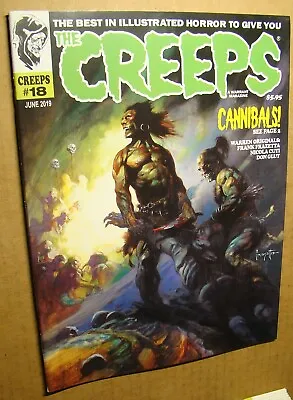 Creeps 18 *nm/mt 9.8* Frazetta Art Warren Creepy Eerie Vampirella Cannibals • $9