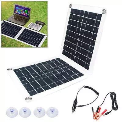 60W  Foldable  Solar Panel Module  For 18V/12V RV/Car/Boat Battery Recharge • $41