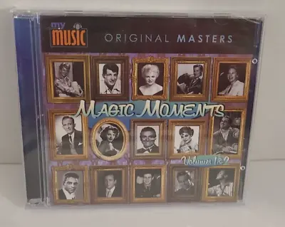 Magic Moments Vol 1 & 2 My Music Original Masters 2 CD Set SEALED (Cracked Case) • $9.99