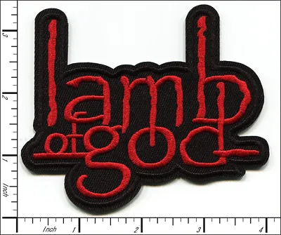 25 Pcs Embroidered Iron On Patches Lamb Of God Metal Music AP056Lm • $18.98