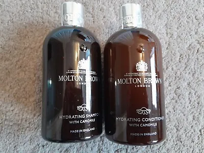 Molton Brown NEW X2 Hydrating Shampoo & Conditioner With Camomile 300ml Each • £12.55