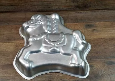 Vintage Wilton 1990 Carousel Horse Cake Pan Mold 2105-6507 • £13.07