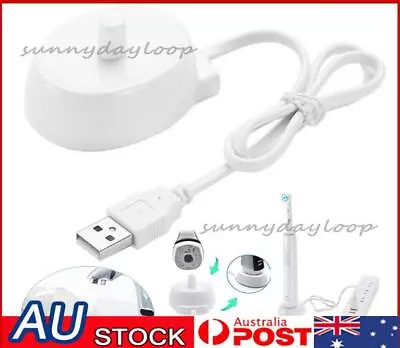 USB Plug Electric Toothbrush Charger Dock For Braun Oral B Charging Base New • $10.97