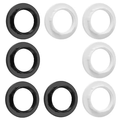 8x Lamp Shade Reducer Ring E14 Converter Lampshade Fitting Adapter Ring • £7.31