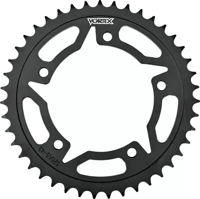 Vortex Steel Rear Sprocket 43T 520 Black #526AS-43 Fits Suzuki/Triumph • $55.78