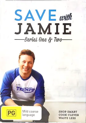 SAVE WITH JAMIE: SERIES ONE & TWO - NEW 2 DVDs • $18.95