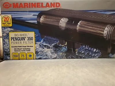 MarineLand Penguin 350 BIO Wheel Power Filter 50-70 Gallon 350/GPH • $39