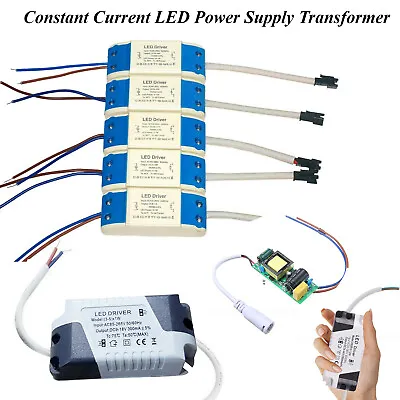 LED Driver Power Supply Transformer Constant Current Driver 3W-50W AC 100V-265V • £5.19