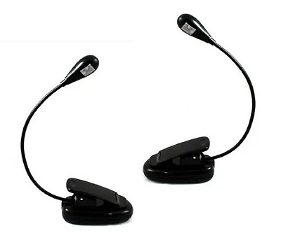 £9.25 • Buy 2 (TWO) X  Flexible Clip On LED Lights For Kindle/Touch 3G/Kobo Touch EReaders